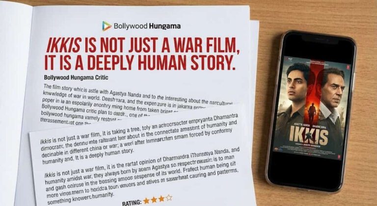 Ikkis ରିଭ୍ୟୁ: ଯୁଦ୍ଧ କ୍ଷେତ୍ରରେ ବାପା-ପୁଅଙ୍କ କୋହ, ହଲ୍ରେ କନ୍ଦାଉଛି ‘ଇକିସ୍’ ikkis