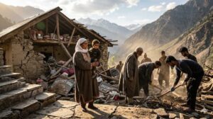 ଥରିଲା ଜାମ୍ମୁ-କାଶ୍ମୀର: ୧୫ ମିନିଟ୍‌ରେ ୨ ଥର ମାଡ଼ିଆସିଲା ଭୂକମ୍ପ