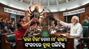 କଳା ଟିକା ବନାମ ମା’ କାଳୀ: ସଂସଦରେ ଜମିଲା କାନିମୋଝିଙ୍କ ‘ବ୍ଲାକ୍’ ପଲିଟିକ୍ସ
