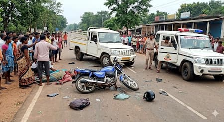 କରଞ୍ଜିଆରେ କାଳ ସାଜିଲା ପିକଅପ୍: ଆଖିବୁଜିଲେ ସ୍ୱାମୀ-ସ୍ତ୍ରୀ