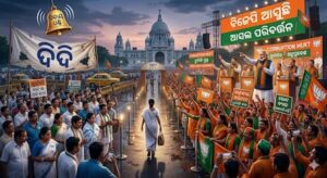 ବଙ୍ଗଳାରେ ବାଜିଲା ବିଦାୟ ଘଣ୍ଟି : ଦିଦି ଯାଉଛନ୍ତି, ବିଜେପି ଆସୁଛି! ବଙ୍ଗଳାରେ ବାଜିଲା ବିଦାୟ ଘଣ୍ଟି : ଦିଦି ଯାଉଛନ୍ତି, ବିଜେପି ଆସୁଛି!