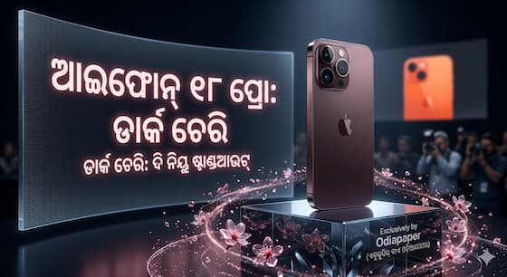 ଆଇଫୋନ୍ ୧୮ ପ୍ରୋ : ବଦଳିଲା ‘କଲର୍’ ପ୍ଲାନ; ଅରେଞ୍ଜ କ୍ୟାନ୍ସେଲ୍, ମାର୍କେଟକୁ ଆସିବ ‘ଡାର୍କ ଚେରି’ ଆଇଫୋନ୍ ୧୮ ପ୍ରୋ : ବଦଳିଲା ‘କଲର୍’ ପ୍ଲାନ; ଅରେଞ୍ଜ କ୍ୟାନ୍ସେଲ୍, ମାର୍କେଟକୁ ଆସିବ ‘ଡାର୍କ ଚେରି’