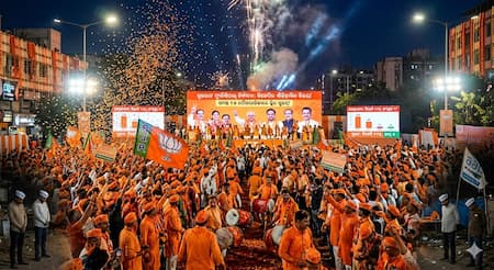ଗୁଜରାଟ ଇଲେକ୍ସନ୍ ରେଜଲ୍ଟ : ସବୁଠି ବିଜେପିର କ୍ଲିନ୍ ସୁଇପ୍, ସୁରଟରେ ଆପ୍ ର ଖେଳ ଖତମ୍