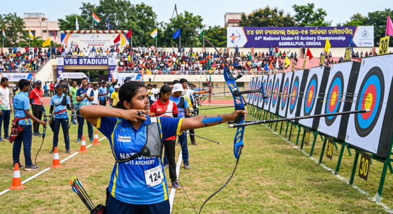 ସମ୍ବଲପୁରରେ ‘ଟାର୍ଗେଟ୍’: ଜାତୀୟ ଅର୍ଚ୍ଚରୀରେ ଲଢ଼େଇ କରିବେ ୮୦୦ ଖେଳାଳି