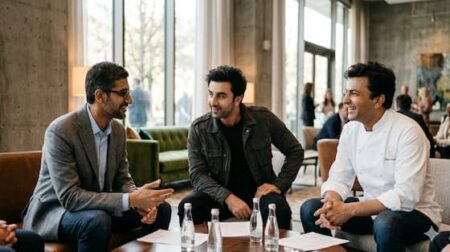 ବିଶ୍ୱରେ ଦବଦବା : ଟାଇମ୍ସର ‘ପାୱାରଫୁଲ୍’ ଲିଷ୍ଟରେ ପିଚାଇ, ରଣବୀର ଓ ବିକାଶ ବିଶ୍ୱରେ ଦବଦବା : ଟାଇମ୍ସର ‘ପାୱାରଫୁଲ୍’ ଲିଷ୍ଟରେ ପିଚାଇ, ରଣବୀର ଓ ବିକାଶ